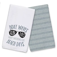 Beach Days Tea Towel Set