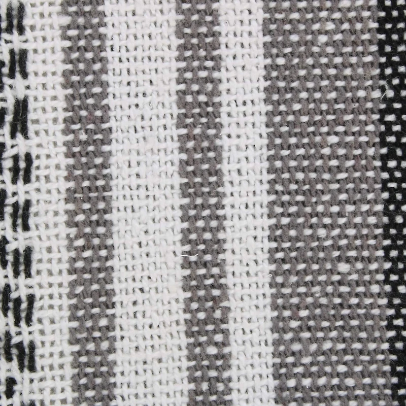 DII® Black Farmhouse Woven Throw