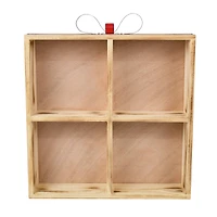 13.5" Natural Wood Present Tabletop Cubby by Ashland®