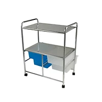 Mind Reader Silver All Purpose Utility Cart