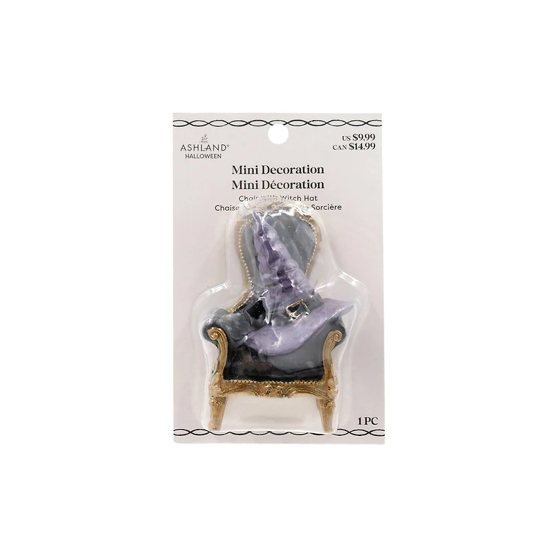 Mini Chair with Witch Hat by Ashland®