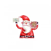 Diamond Dotz® Santa Cheer Diamond Box Painting Kit
