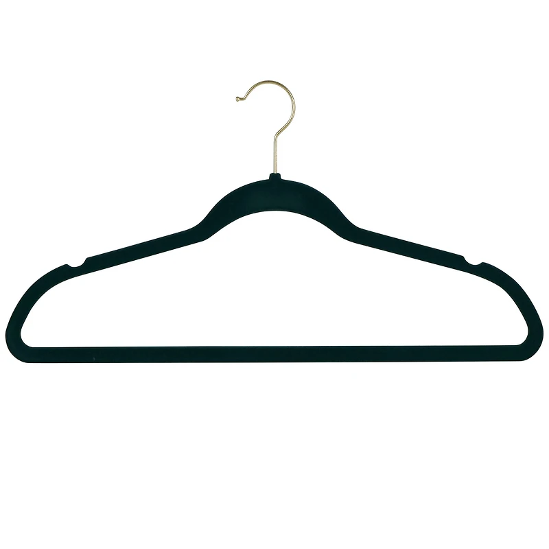 Simplify Super Slim Velvet Hangers with Gold Hook