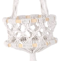 26" Macrame Hanging Basket by Ashland®