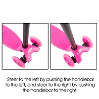 Toy Time Pink Beginner 3-Wheel Scooter