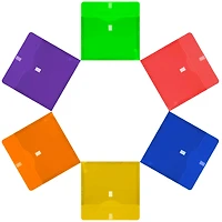 JAM Paper 9.75" x 13" Plastic Expansion Hook & Loop Closure Envelopes, 6ct.