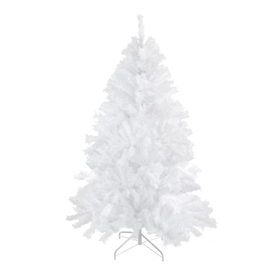 7ft. Unlit Icy White Spruce Artificial Christmas Tree