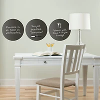 Wallpops Charcoal Dry Erase Dot Decals, 3ct.