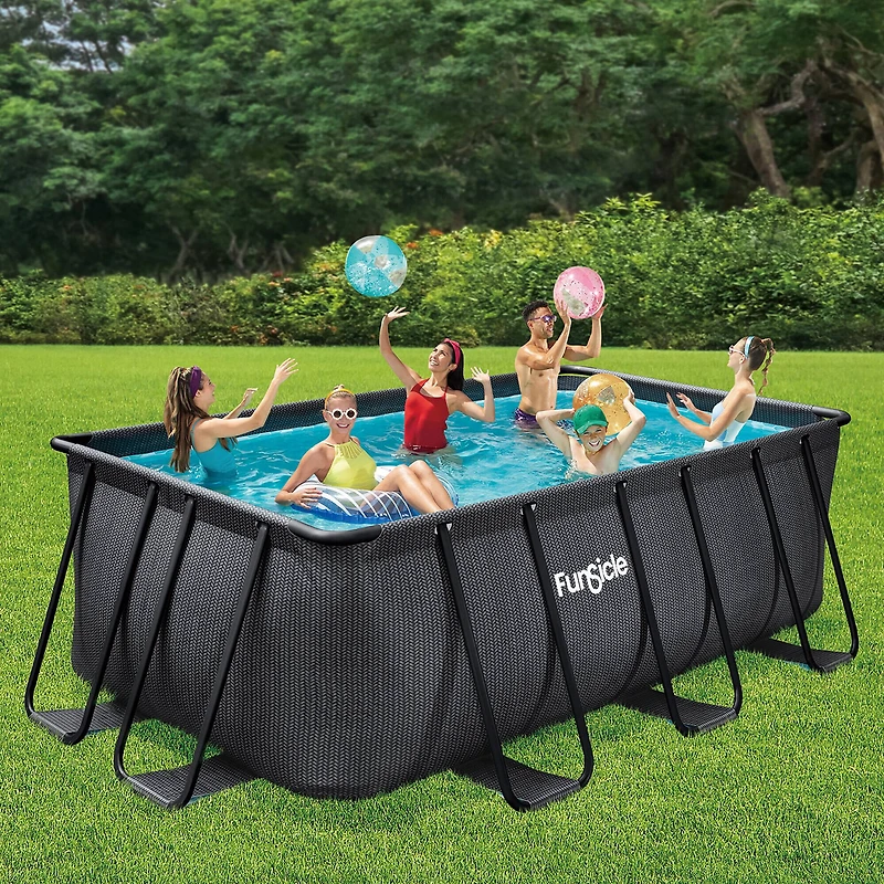 Funsicle 13ft. Oasis Designer Above Ground Pool Set
