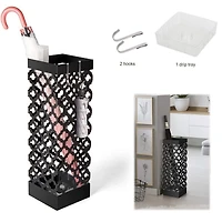 NEX™ Black Metal Umbrella Stand Rack