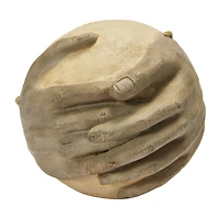 Hanging Hands Cement Planter with Jute Hanger