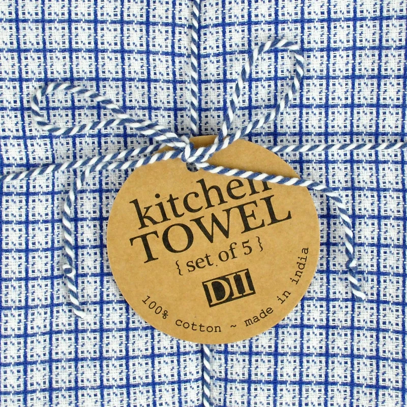 DII® Blue Dishtowel Set