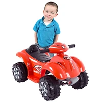 Toy Time Red Battery Powered Ride-On ATV Dinosaur Quad