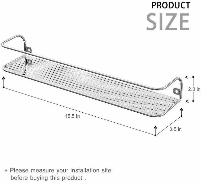 NEX™ Chrome Wall-Mounted Spice Racks, 2ct.