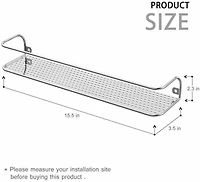 NEX™ Chrome Wall-Mounted Spice Racks, 2ct.