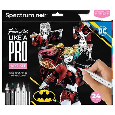 Spectrum Noir™ Pro Fan-Art Harley Quinn Kit