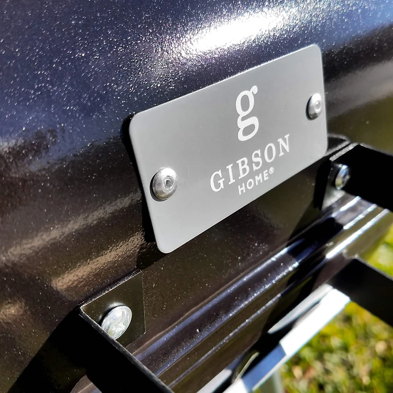 Gibson Home® Catari 18" Black Charcoal BBQ Grill