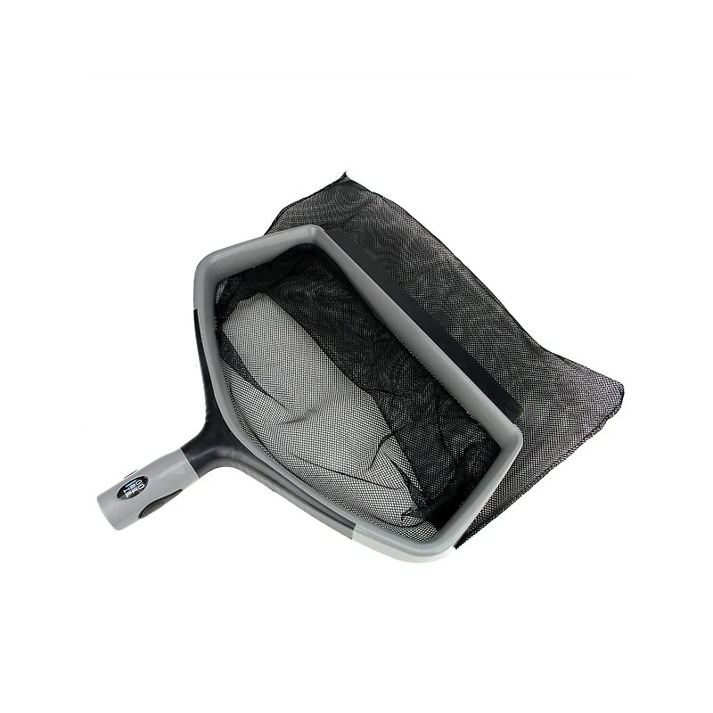 Swim Central 17.5" Gray & Black Swimming Pool Deep Bag Leaf Rake Skimmer Head