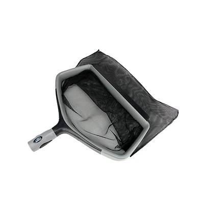 Swim Central 17.5" Gray & Black Swimming Pool Deep Bag Leaf Rake Skimmer Head