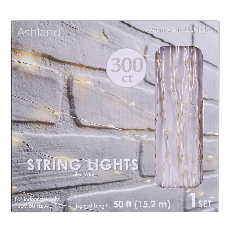 300ct. Warm White LED String Lights by Ashland®
