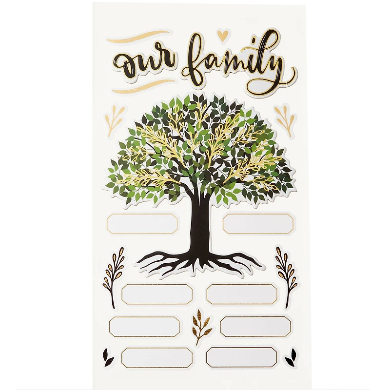 Family Tree Dimensional Stickers by Recollections™