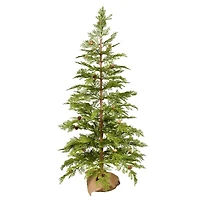 48" Unlit Cedar Pine Artificial Christmas Tree