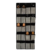 Simplify Black 20-Pocket Shoe Organizer