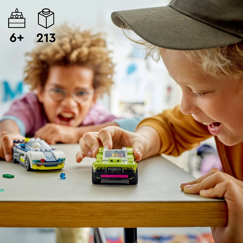 LEGO® City Police Car and Muscle Car Chase Set 60415