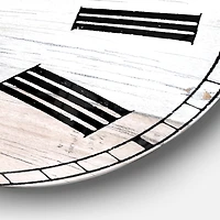 Designart 'Farmhouse Moment Truck Farmhouse Wall Clock