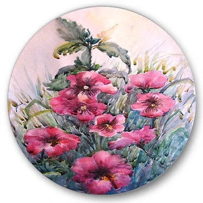 Designart - Blossoming Hibiscus In The Wild