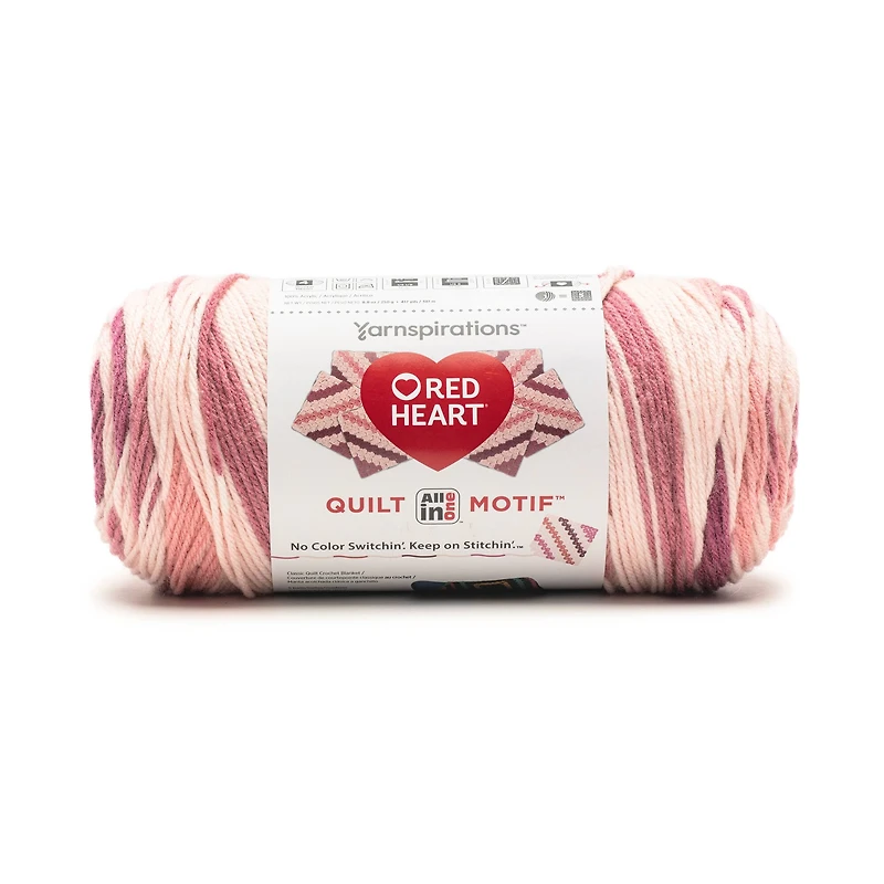 Red Heart® All in One™ Quilt Motif Yarn