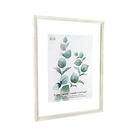 White Wooden Float Frame by Studio Décor