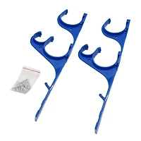 Swim Central 12" 3-Hook Telepole Skimmer & Hoses Swimming Pool Kit