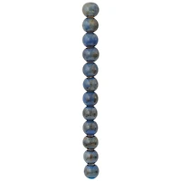 Aqua Ceramic Round Beads, 14mm by Bead Landing™