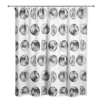 Moon Phases Pattern 71" x 74" Shower Curtain