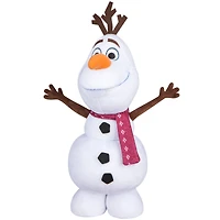 19.75" Disney® Olaf with Red Scarf Holiday Greeter