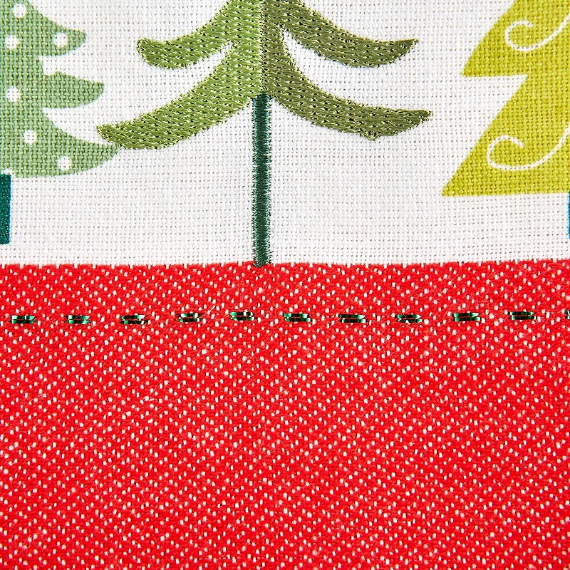 DII® Festive Christmas Embellished Dishtowel Set