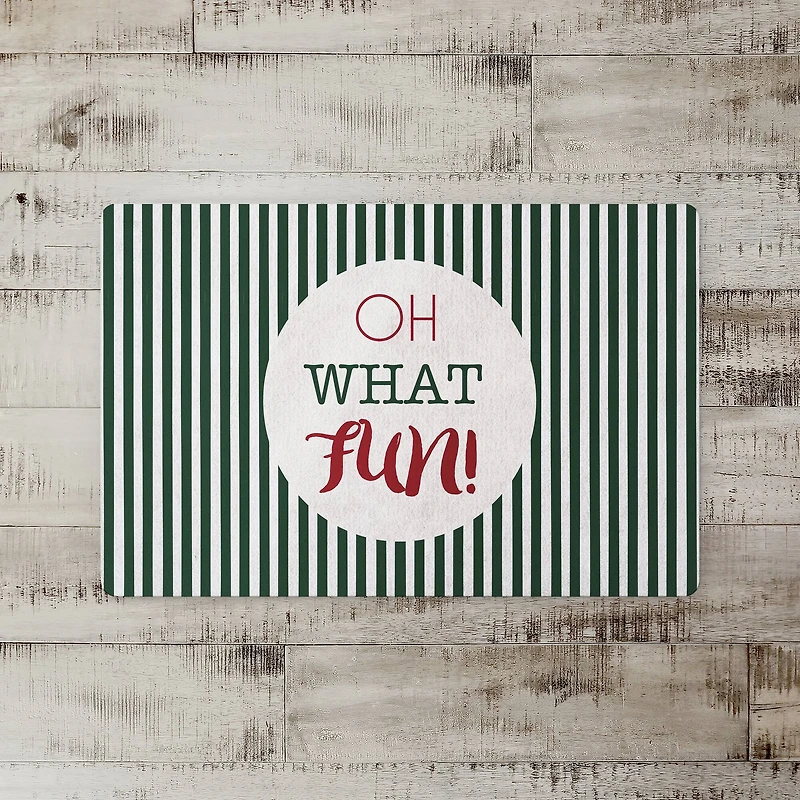 Oh What Fun 27x18 Floor Mat