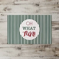 Oh What Fun 27x18 Floor Mat