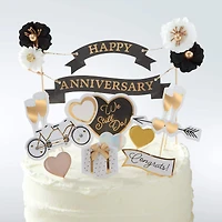 Happy Anniversary Cake Topper Set by Celebrate It™