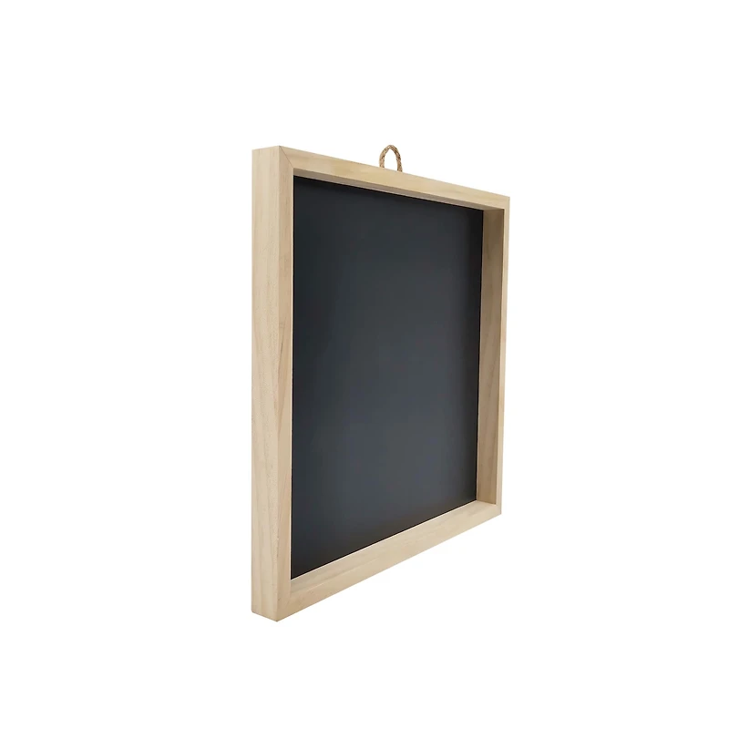 12" x 12" Framed Pinewood Chalkboard by Make Market®