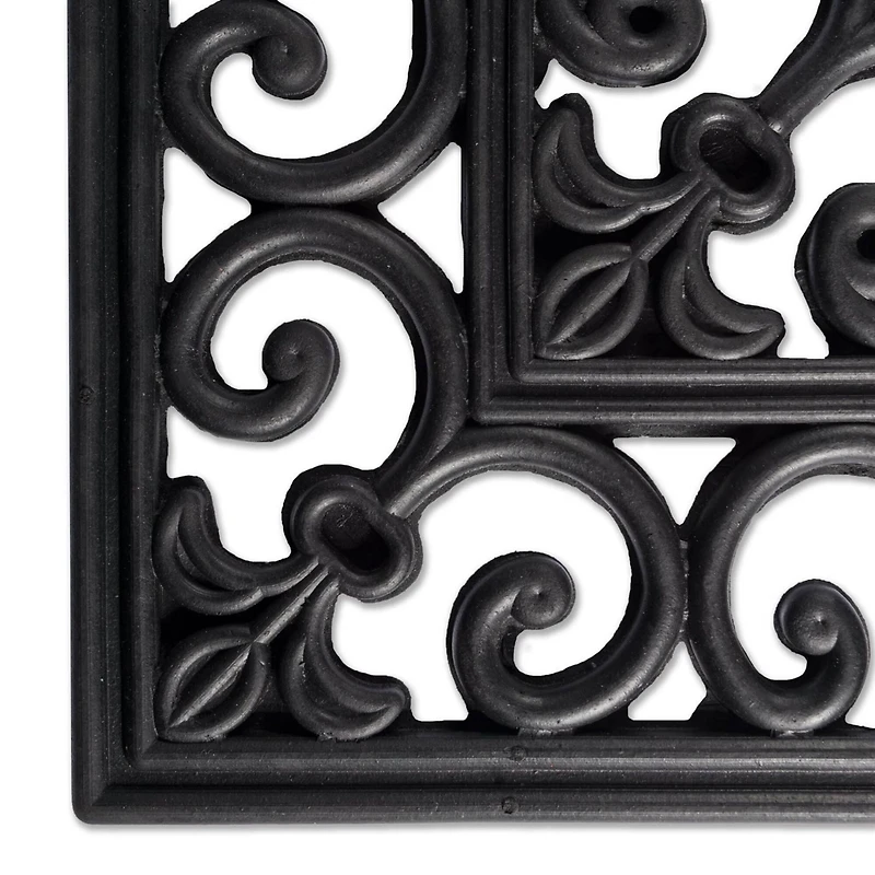 DII® Rubber Scroll Doormat