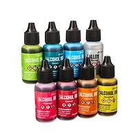 Tim Holtz® Spectrum 8 Color Alcohol Ink Set