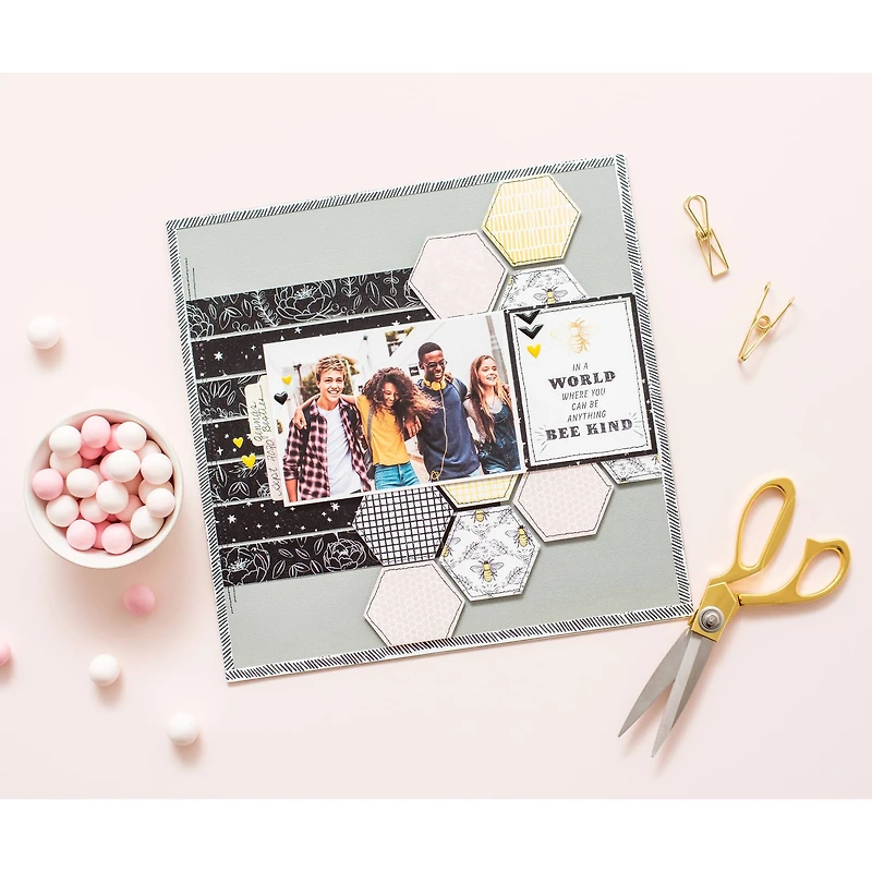 DCWV® Honey Blossoms Premium Stack, 12" x 12"