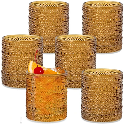 Kate Aspen® 10oz. Textured Beaded Glass Set