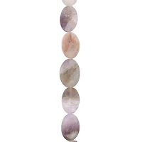 Matte Amethyst Oval Beads, 12mm by Bead Landing™