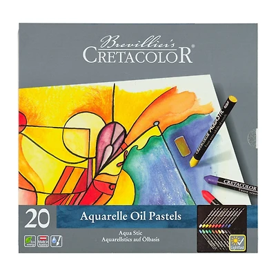 Cretacolor® AquaStic Color Oil Pastel Set