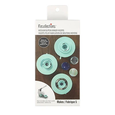 Button Maker Inserts by Recollections