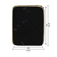 Treasured Finds 5" x 7" Gold Tray Tabletop Frame by Studio Décor®