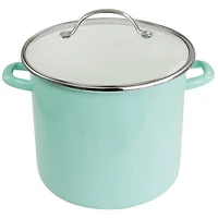 Martha Stewart 8qt. Aqua Dual Stock Pot & Steamer Set